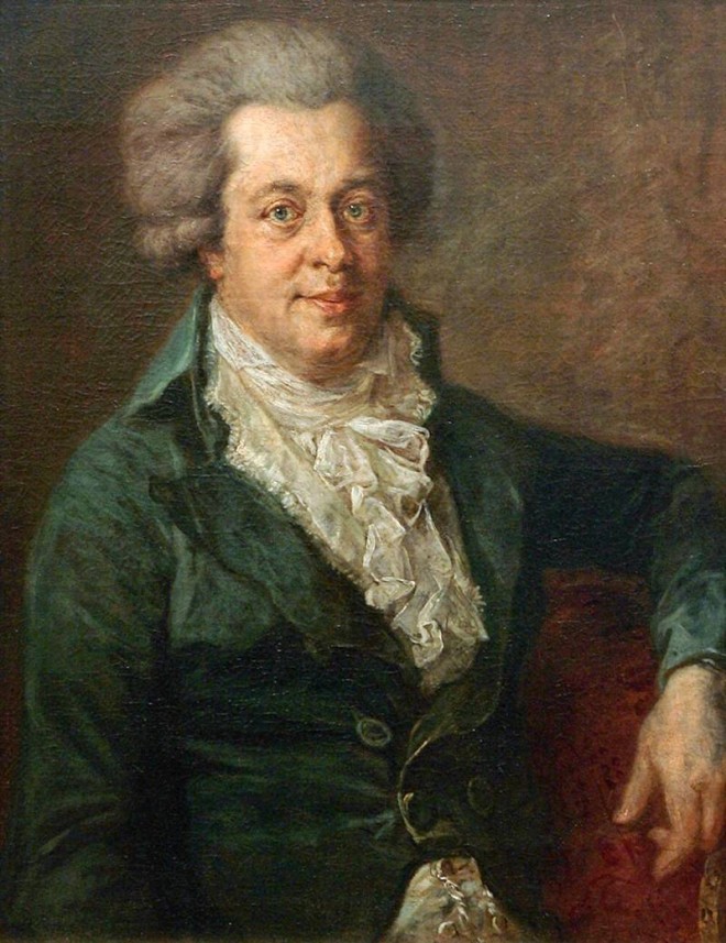 Wolfgang Mozart. The last lifetime portrait