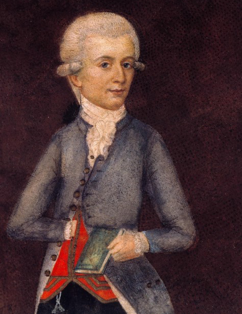 Young Wolfgang Mozart