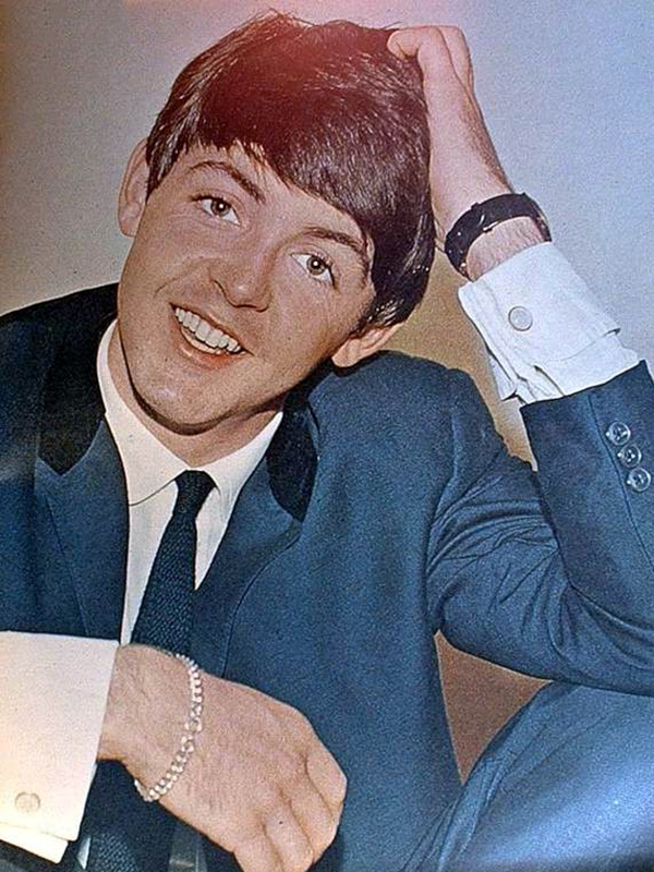 Paul McCartney in his youth