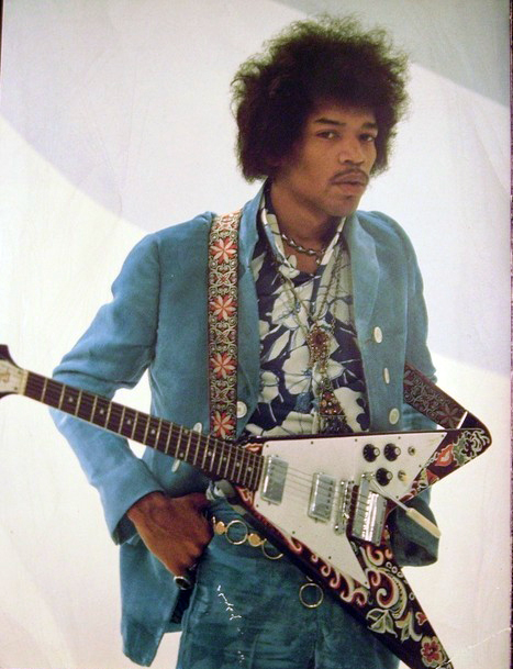 Jimmy Hendrix on stage