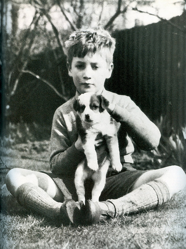 John Lennon in the childhood
