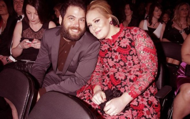 Adele and her husband Simon Konecki