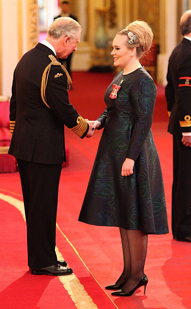 Adele and Prince Charles