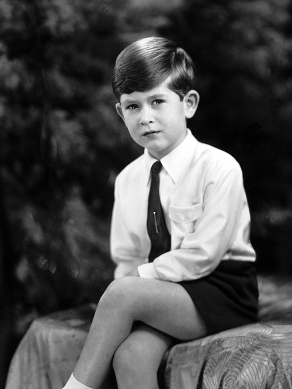 Prince Charles in childhood