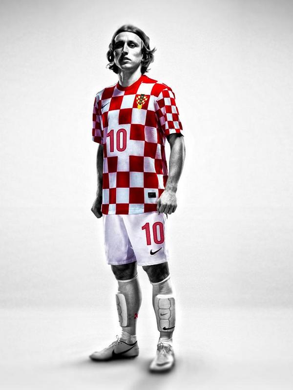 Luka Modrić in the Croatian national team