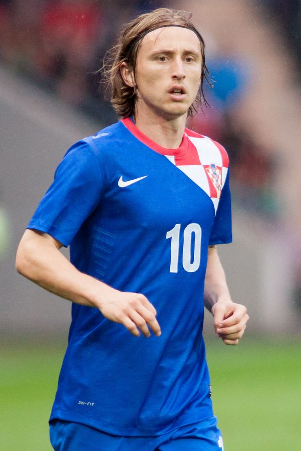 Luka Modrić in the Croatian national team