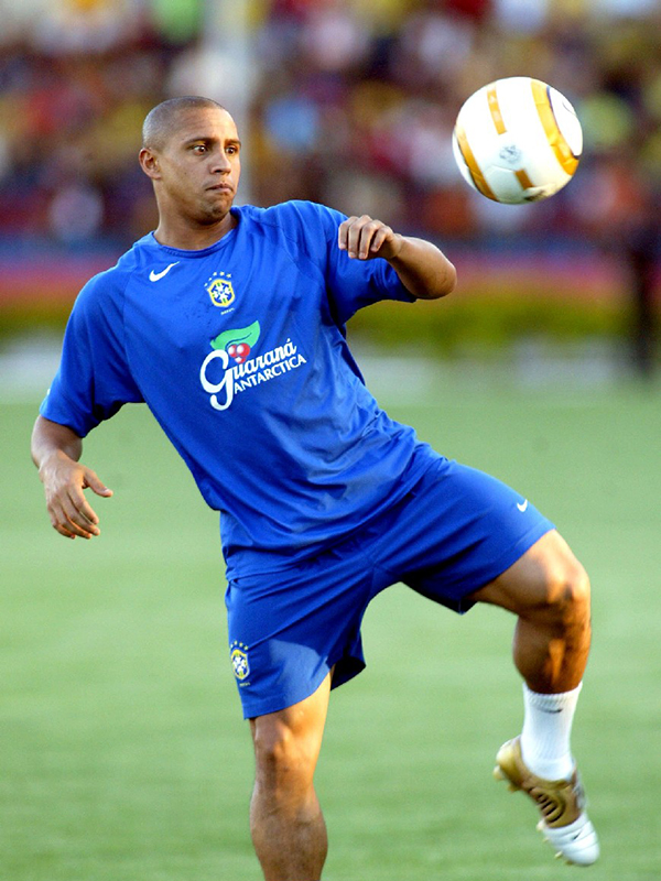 The soccer player Roberto Carlos