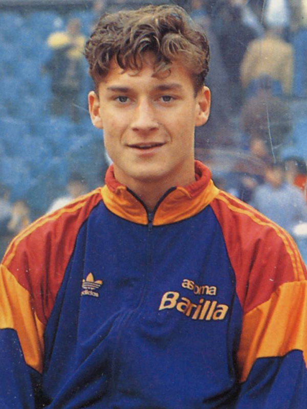 Francesco Totti in youth