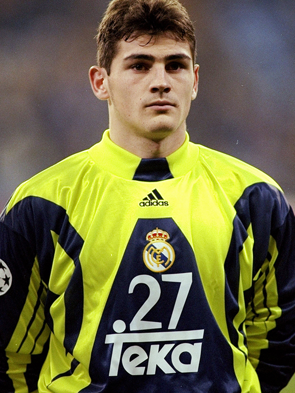 Iker Casillas in the youth