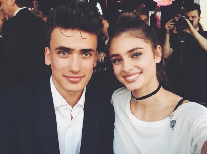 Taylor Hill  with brother Chase