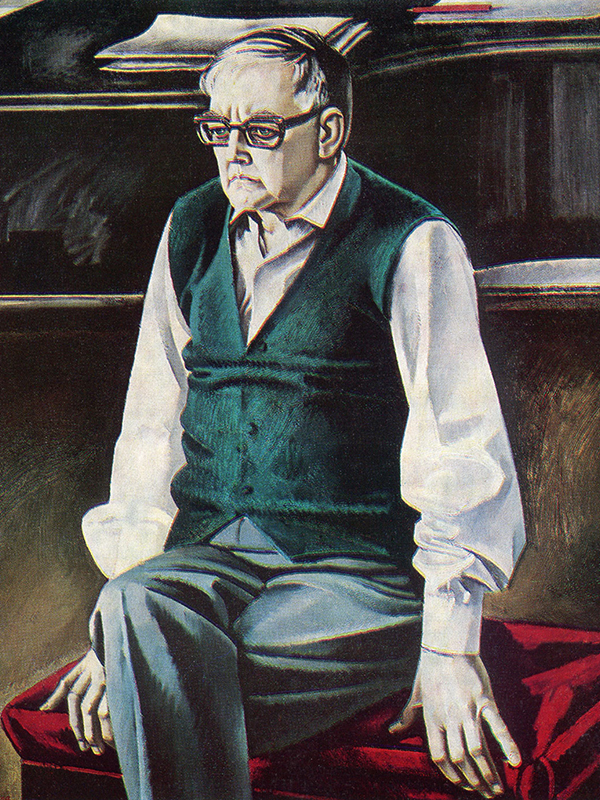 Portrait of Dmitry Shostakovich
