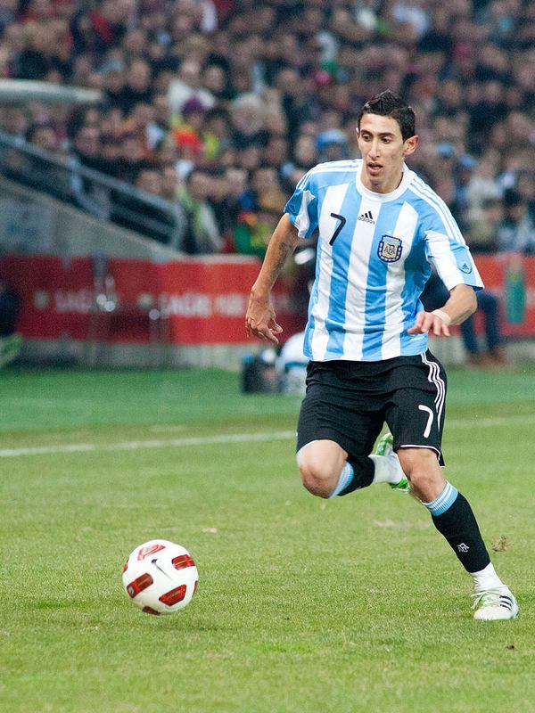 Ángel Di María in the national team of Argentina