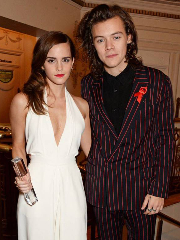 Harry Styles and Emma Watson