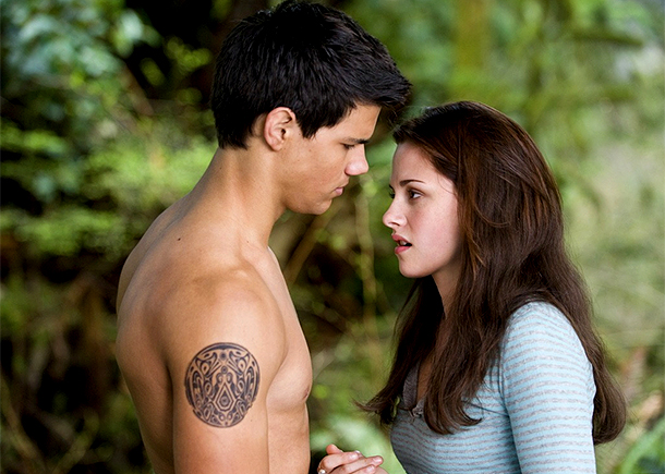 Taylor Lautner in the movie Twilight
