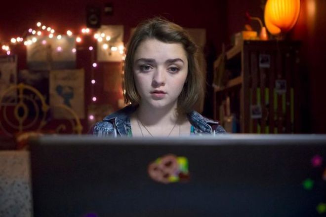 Maisie Williams in the film Cyberbully
