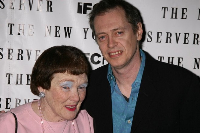 Steve Buscemi with his mother