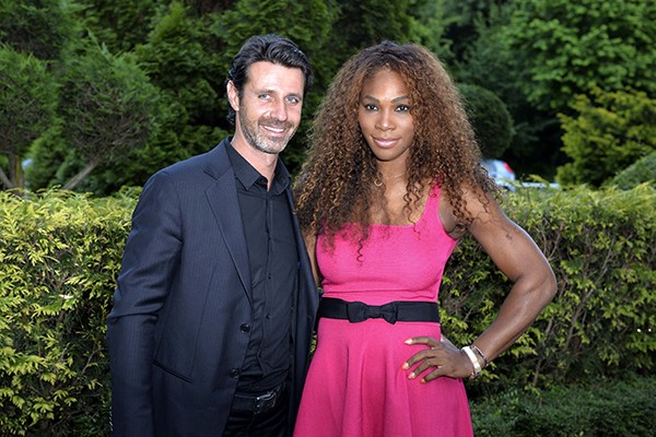 Serena Williams and Patrick Mouratoglou
