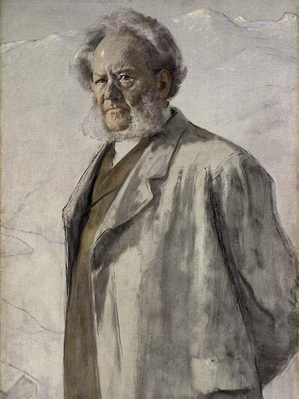 Portrait Of Henrik Ibsen