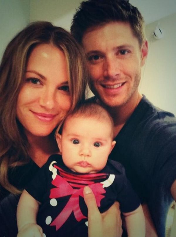 Jensen Ackles and his family