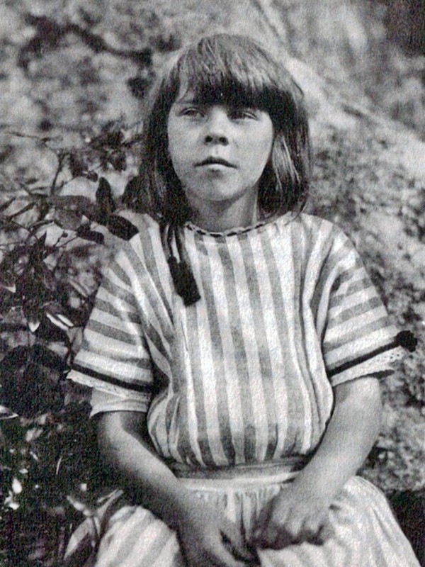 Tove Jansson in her childhood