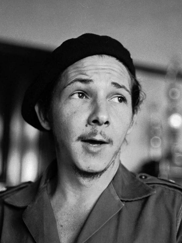 Raul Castro in youth