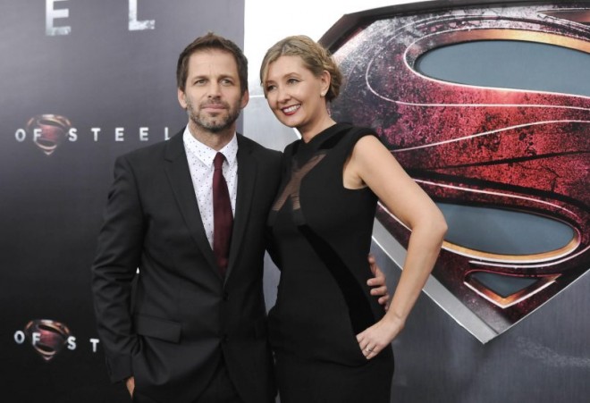 Zack Snyder and his wife