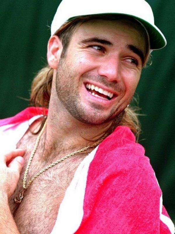 Young Andre Agassi