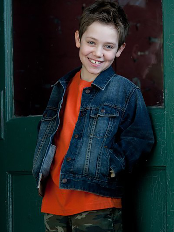 Ethan Cutkosky in his childhood