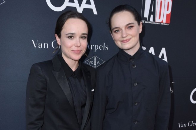 Ellen Page and Emma Partner