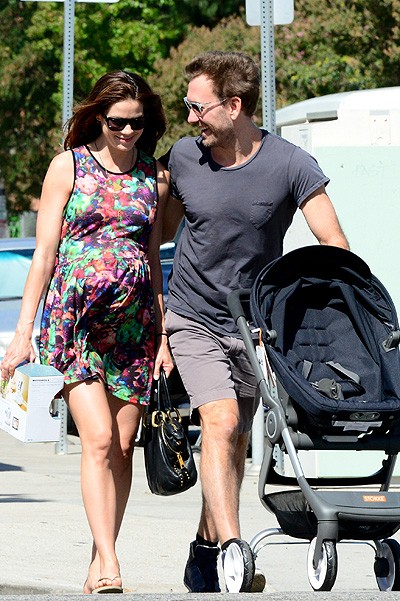 Michelle Monaghan with her husband