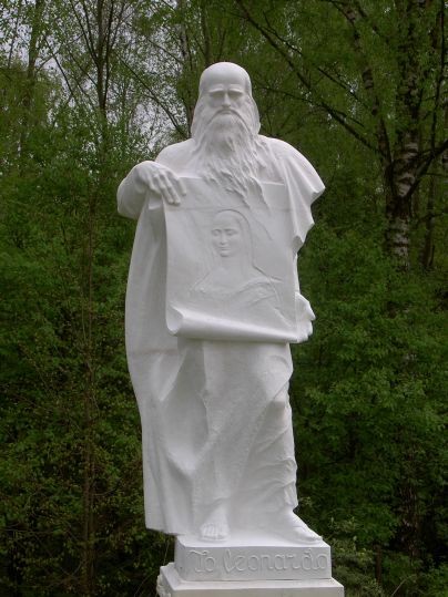 Sculpture by Leonardo da Vinci. Author Sergey Kazantsev