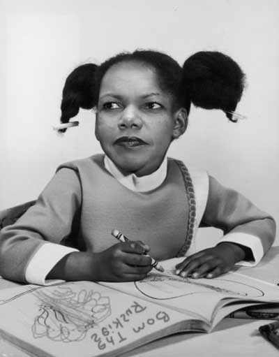 Condoleezza Rice in childhood