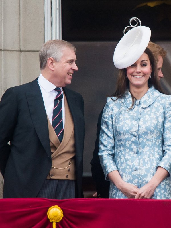 Prince Andrew and Kate Middleton