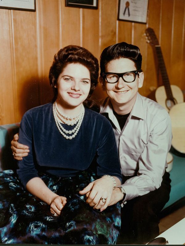 Roy Orbison and his first wife Claudette Freddy