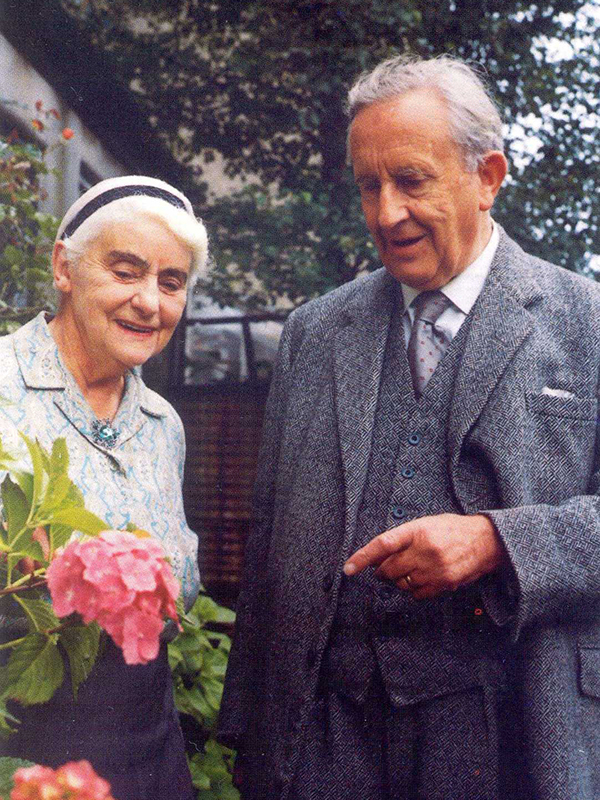 John Tolkien with wife