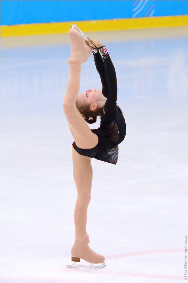The figure skater Alexandra Trusova