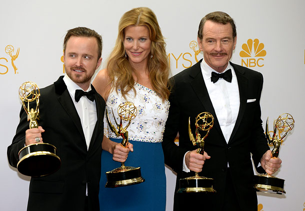Bryan Cranston and his colleagues, " Emmy."