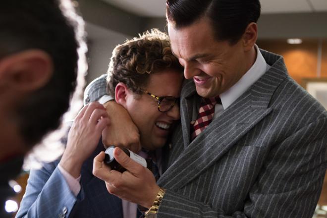 Jonah Hill and Leonardo DiCaprio, "The Wolf of Wall Street"
