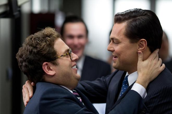 Jonah Hill and Leonardo DiCaprio, "The Wolf of Wall Street"