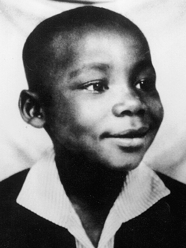 Martin Luther King in his childhood