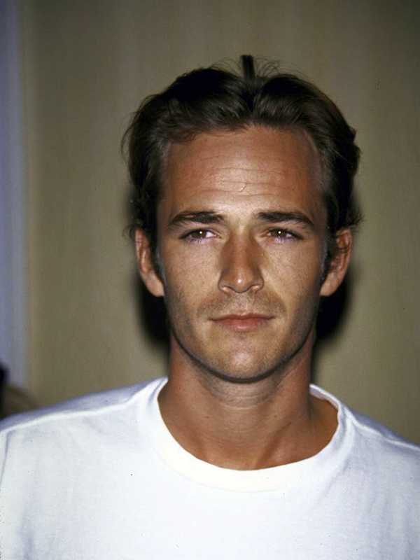 Luke Perry in his youth