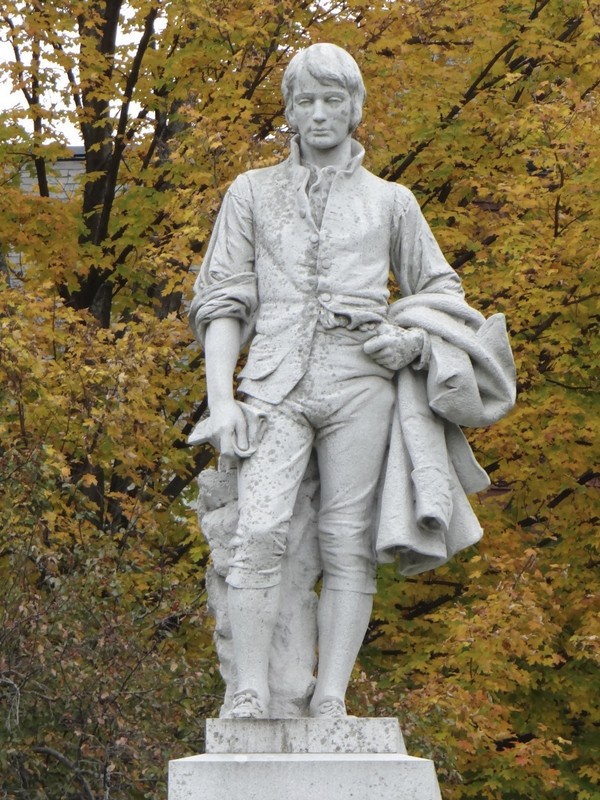 A monument to Robert Burns