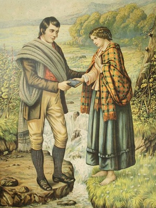 The engagement of Robert Burns and Mary Campbell
