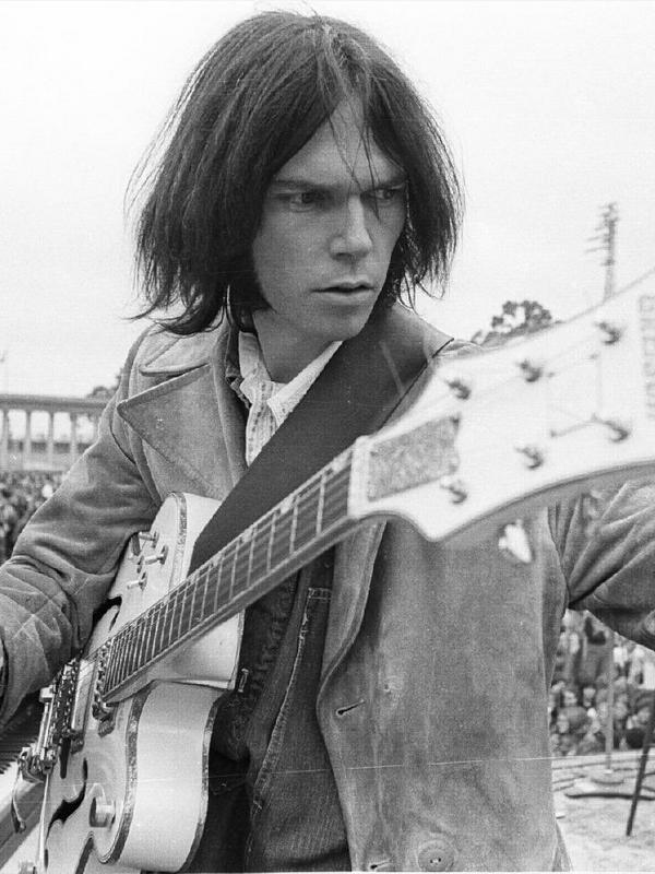 Neil Young in his youth