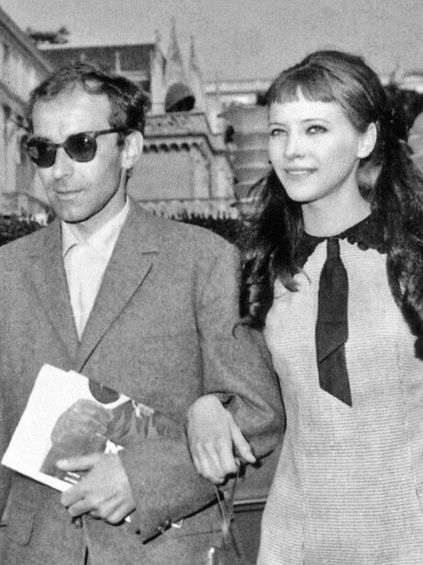 Jean-Luc Godard and Anna Karina