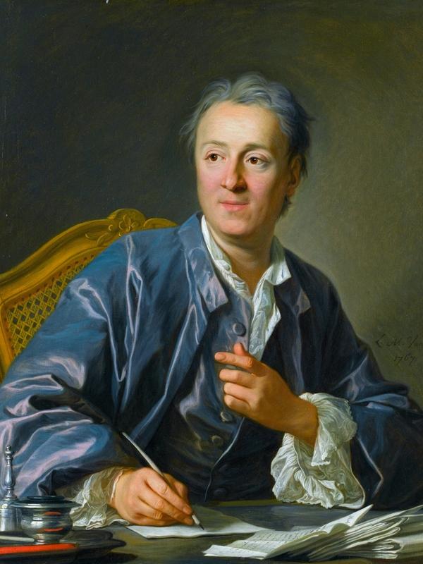 Denis Diderot’s portrait