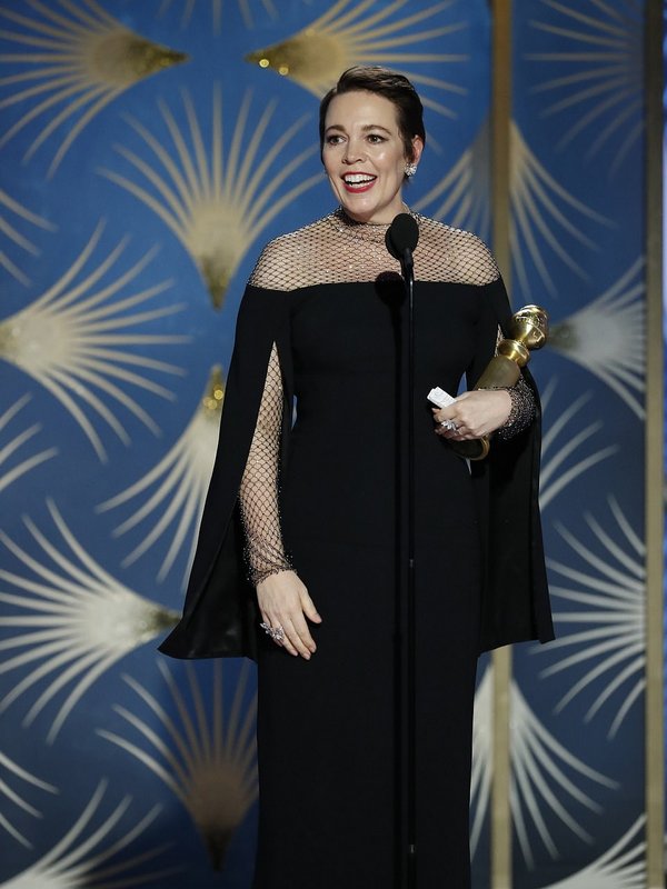 Olivia Colman is the Golden Globe Award Winner