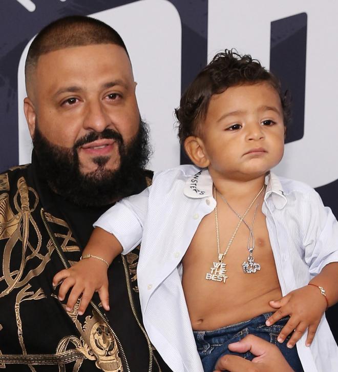 DJ Khaled and his son