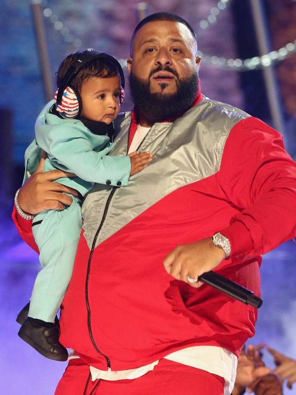 DJ Khaled and his son