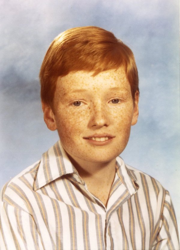 Conan O’Brien in childhood
